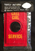 Vintage Call Girl Service Krazy Button