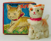 Vintage Japan Wind Up Playful Kitty