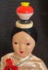 Vintage Battery Operated China ME401 Lady Carrying Jug