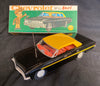 Vintage Saxo Argentina Tin Friction Chevy Impala Taxi