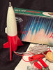 Vintage Miniman Germaphone Crystal Rocket Radio