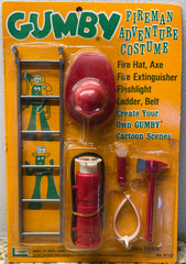 Gumby Fireman Adventure Costume