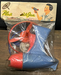 Vintage Hong Kong Plastic Satellite  Flying Saucer  Space Ray Gun MIP