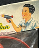 Vintage Hong Kong Plastic Satellite  Flying Saucer  Space Ray Gun MIP