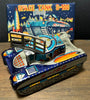 VINTAGE MODERN TOYS JAPAN S-100 SPACE TANK TIN FRICTION NM W/ BOX TOP OLD STOCK!