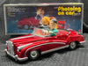 Vintage China Tin Battery Operated Photoing On Car ME630