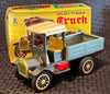 Vintage Japan Tin Friction Old Timer Truck