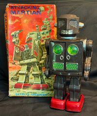 Vintage Horikawa Japan Attacking  Martian Robot