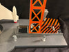 Vintage  Battery Operated Japan Space Rocket Base With Box