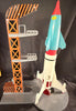 Vintage  Battery Operated Japan Space Rocket Base With Box