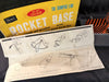 Vintage  Battery Operated Japan Space Rocket Base With Box