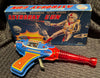 Vintage Shudo Japan Tin Friction Astroray Ray Gun