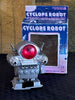 1990's Accroutrements Sparking Cyclops Wind Up Robot