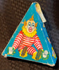 Vintage Japan Wind Up Tumbling Clown