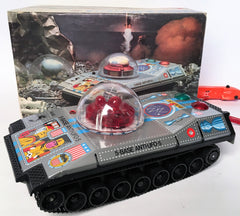 Vintage Battery Operated Space Tank