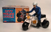 Vintage Aoshin Japan Police Motorcycle