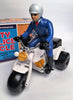 Vintage Aoshin Japan Police Motorcycle