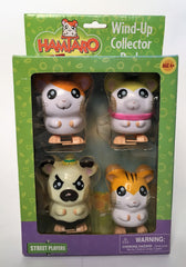 Hamtoro 4 Piece Wind Up Collector Pack