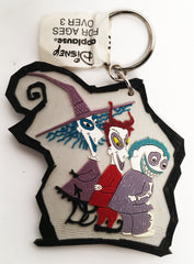 Disney Nightmare Before Christmas Lock, Shock, And Barell Key Chain