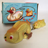 Vintage Alps Japan Wind Up Bunny Family
