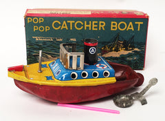 Vintage Japan Catcher Pop Pop Boat