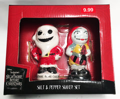 Nightmare Before Christmas Jack And Sally Salt & Pepper Shakers