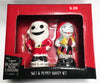 Nightmare Before Christmas Jack And Sally Salt & Pepper Shakers