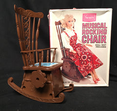 Sears Doll Musical Rocking Chair