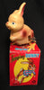 Vintage Wind Up Japan Jumping Bunny