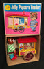 Vintage Battery Operated Nomura Japan Jolly Popcorn Vendor