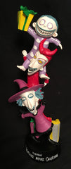 NIghtmare Before Christmas Lock Shock and Barrel Resin Statue