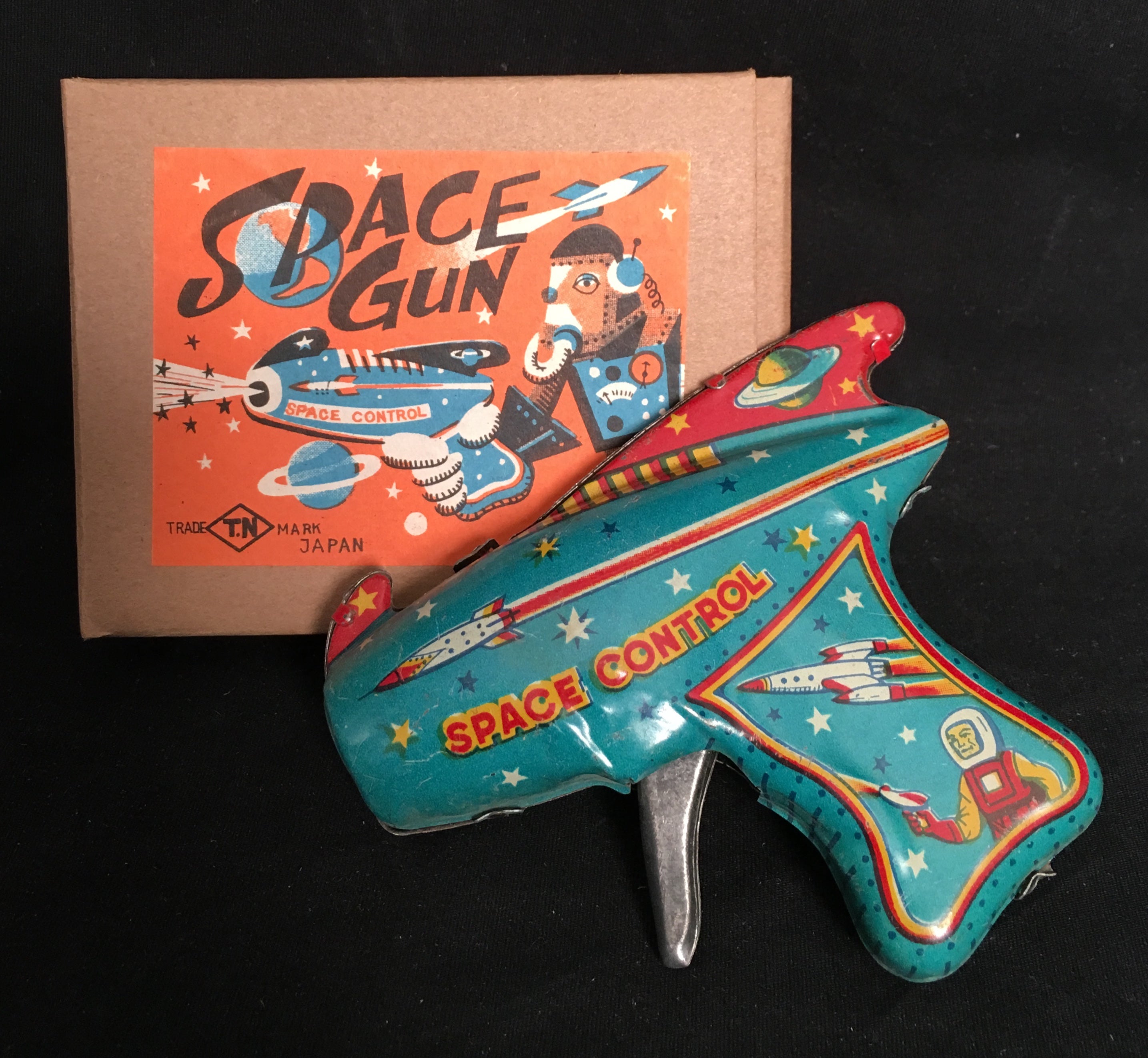 Main Street Toys - Vintage TN Japan Tin Space Ray Gun