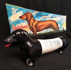Vintage Hong Kong Friction Dachshund