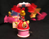 Vintage Japan Wind Up Hungry Chicks