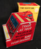 Vintage Walgreens Advertising Tin Penny Register Bank