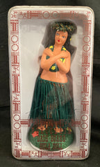 Hand Painted Porcelain Dash Board Hula Doll