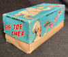 Vintage Yone Japan Tin Wind Up Big Chef Joe