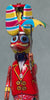 Vintage China Tin Wind Up Dancing Duck