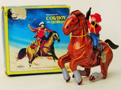 Vintage MTU Korea Cowboy On Horse