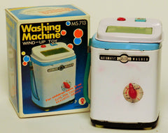Vintage China Wind up Tin Washing Machine