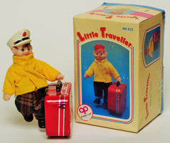 Vintage China Little Traveler Wind Up