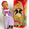 Vintage Japan Wind Up Granny Dancing Doll
