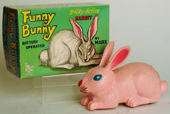Marx Hong Kong Battery Operated Tricky Action Funny Bunny