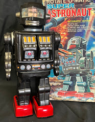 Vintage SH Japan Rotate-O-Matic Super Astronaut Robot