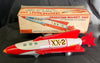 Vintage Cragstan Japan Space Rocket Ship XX-2