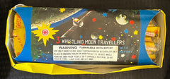 Vintage Whistling Moon Travelers Bottle Rocket Fireworks