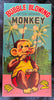 Vintage Alps Japan Battery Operated Bubble Blowing Monkey