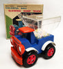 Vintage TPS Japan Battery Operated Ball Blowing Dump Truck