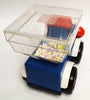 Vintage TPS Japan Battery Operated Ball Blowing Dump Truck