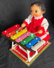 Vintage China Wind-up Little Performer Xylophone Playing Girl